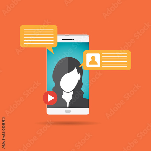 Female Video Call