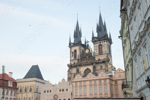 Market square in the old town