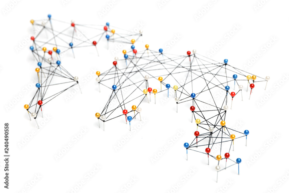 World community and network. Business infrastructure. World community and network. Business infrastructure.