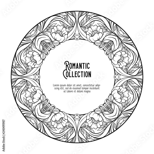 Template for invitation, greeting card banner