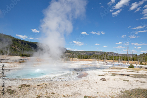 Black sands geyser basin