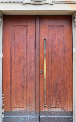 Old woodeOld wooden door captured in germanyn door captured in germany photo