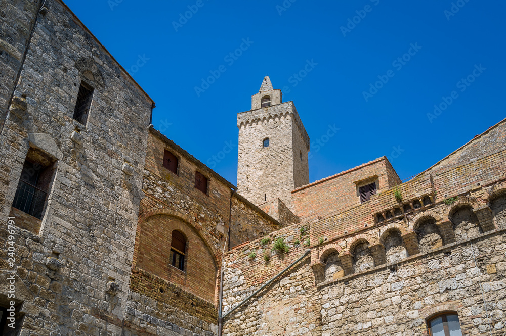 Medieval fortress of San Gimignano