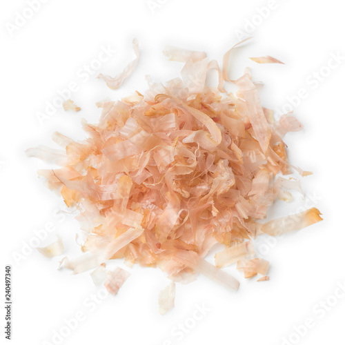Foto Heap of dried bonito flakes