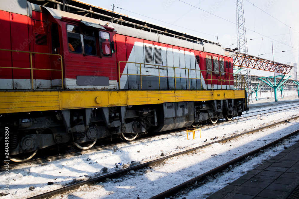train at the station