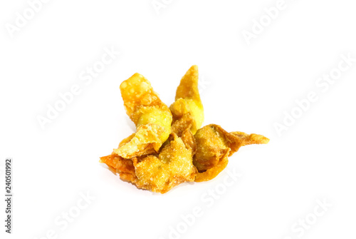 Thai Fried Wonton Close up