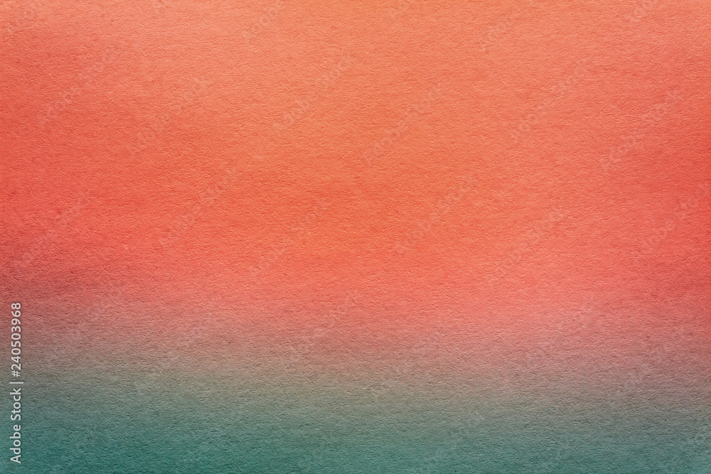 Fototapeta premium Paper Texture Or Background For Artwork Gently Blue, Aquamarine 