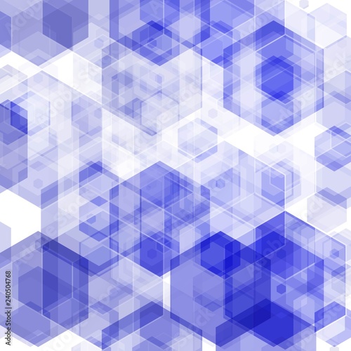 Vector Abstract science Background. Hexagon geometric design. EPS 10