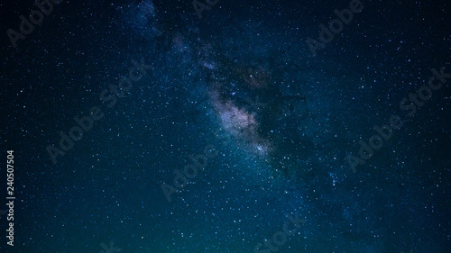 Sparkling Star At Night Sky Background