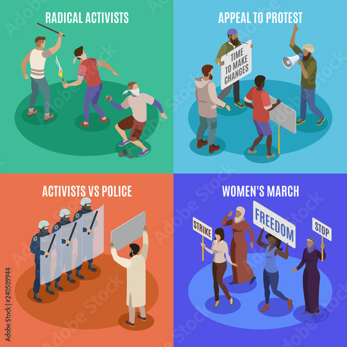 Activists 2x2 Design Concept