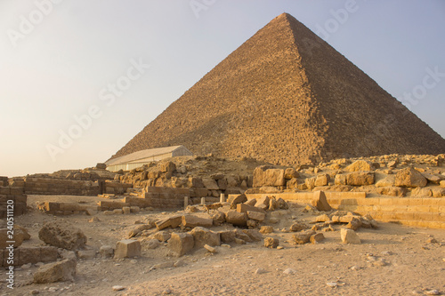 the pyramids of giza in egypt
