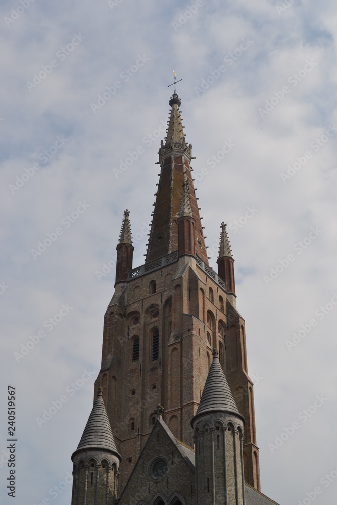 Obraz premium Cool spring in Bruges