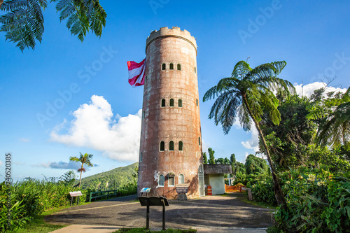 Yokahu Tower in El Yunque Puerto Rico scenic view