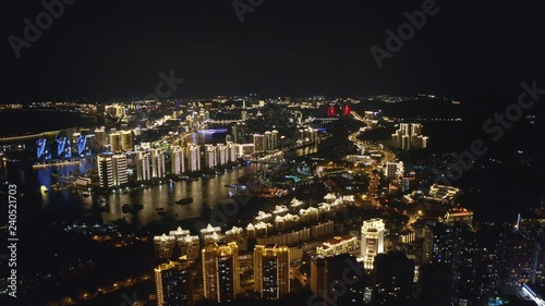 Night resort city