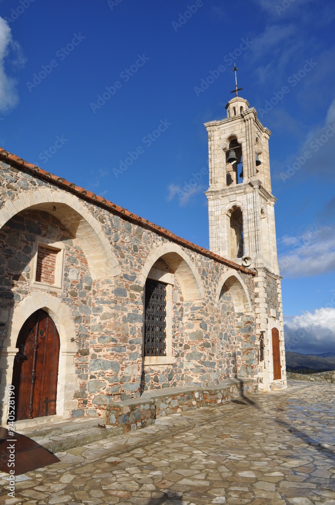 The beautiful Orthodox church of Agia Marina Kellaki in Cyprus