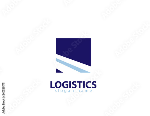 Logitics road logo 