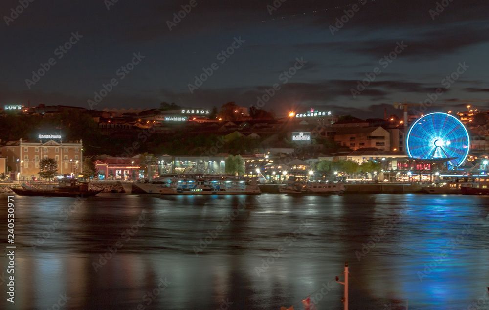 Porto at night