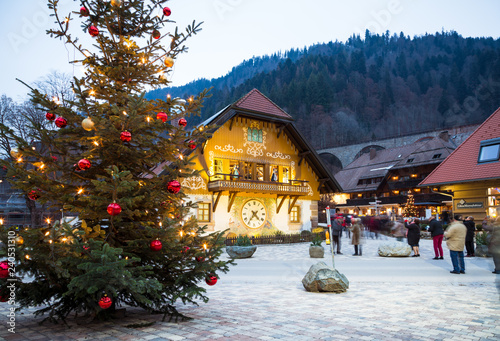 Weihnachtlicht im Hochschwarzwald  photo