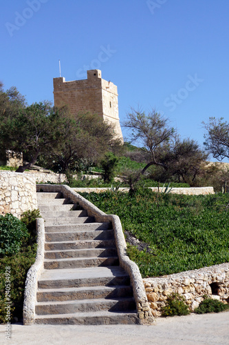 Sciuta oder Sciutu Turm, maltesisch Wied iz-Zurrieq photo