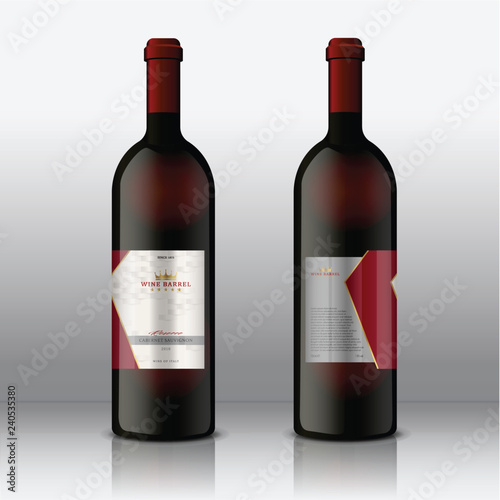 Modern Hight Quality Wine Labels