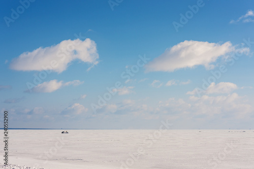 landscape with clouds