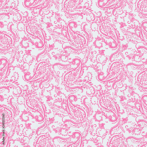 paisley seamless vector patterm