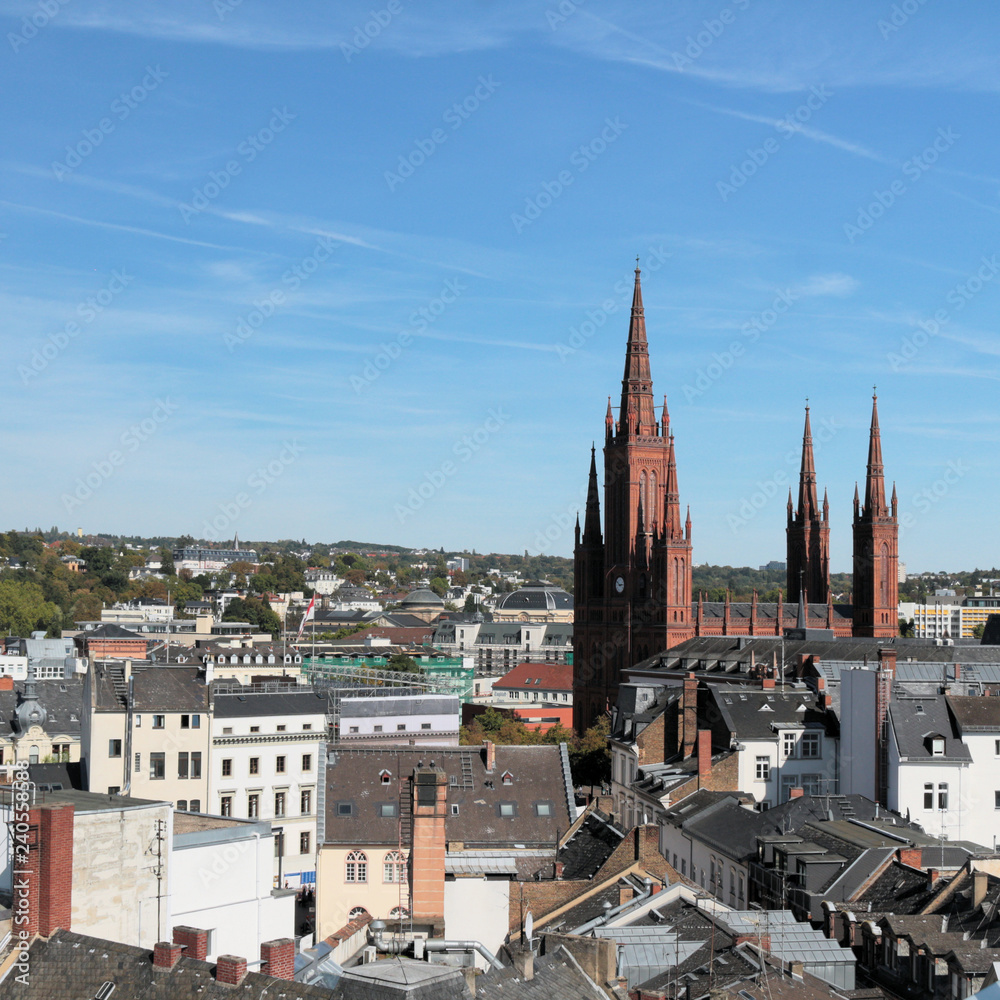 Fototapeta premium Marktkirche Wiesbaden