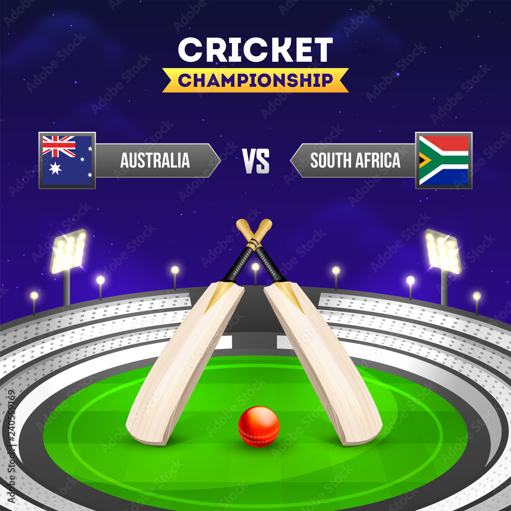 Cricket tournament participant country Australia vs South Africa with