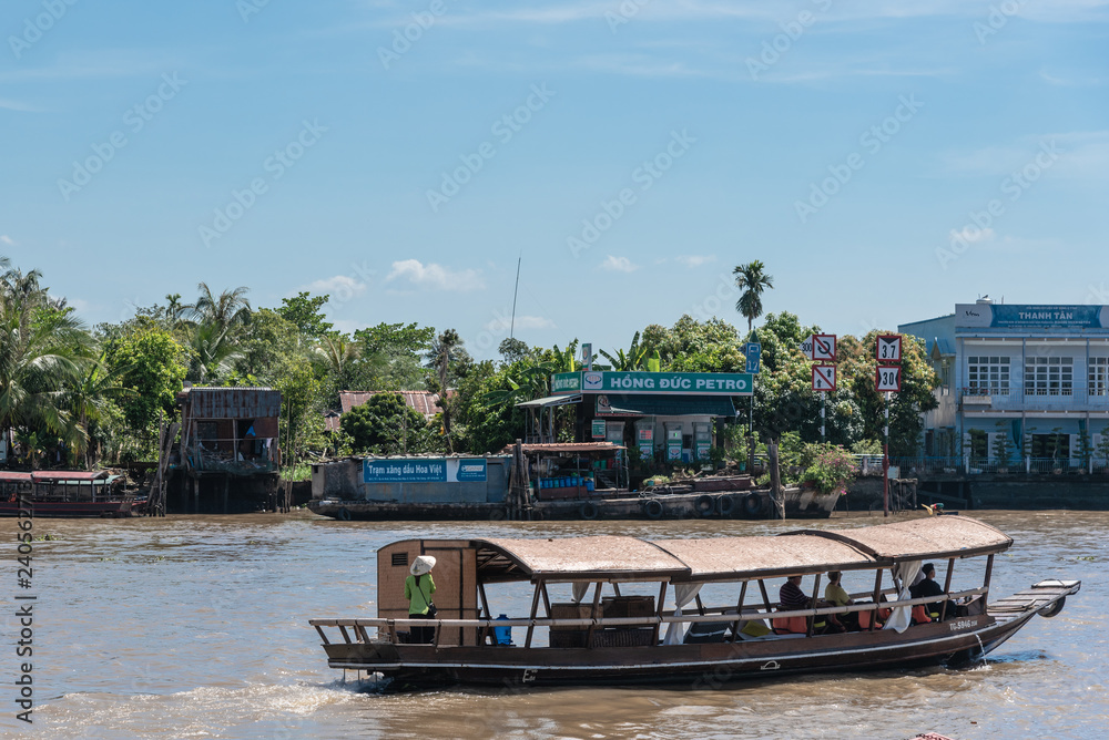 Fototapeta premium Boat and River