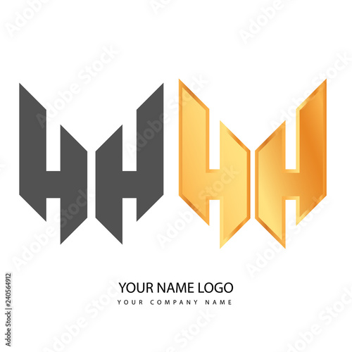 HH logo, dark colors and gold add interest to your organization.