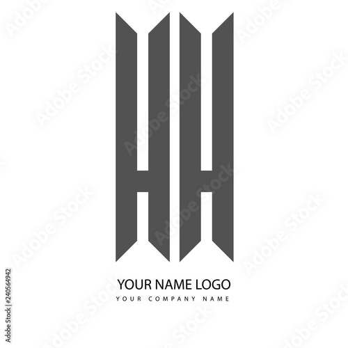 HH logo, dark colors add interest to your organization.