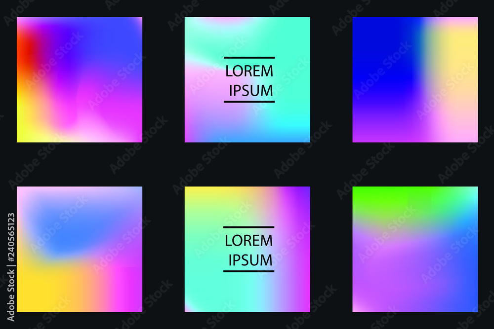 Fototapeta premium Vector EPS 10 illustration Gradient Background Texture. Template for design, banner, flyer, business card, poster, wallpaper, brochure, smartphone screen, mobile app.