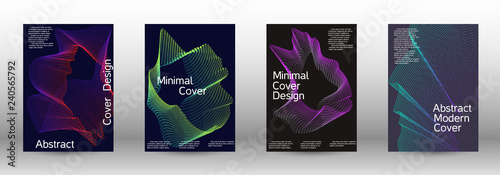Minimal vector cover design with  linear waves.