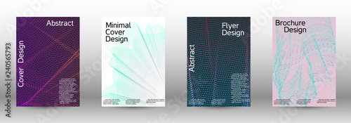 Minimal vector cover design with  linear waves.