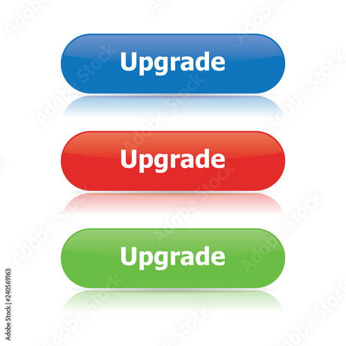 Vector Upgrade Buttons