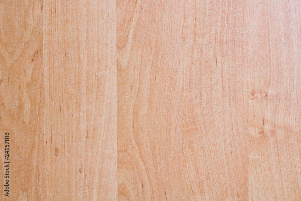 Fototapeta premium Wooden background of medium density fiberboard close-up