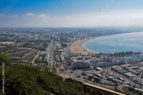 widok na Agadir
