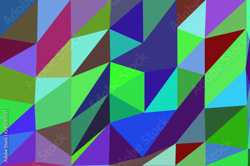 Abstrakter Low-Poly-Hintergrund aus Dreiecken