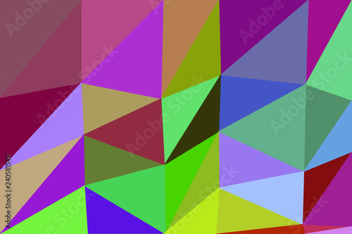 Abstrakter Low-Poly-Hintergrund aus Dreiecken