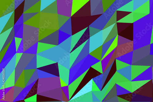 Abstrakter Low-Poly-Hintergrund aus Dreiecken