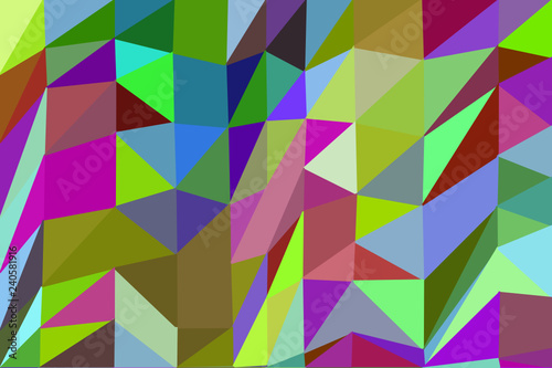 Abstrakter Low-Poly-Hintergrund aus Dreiecken