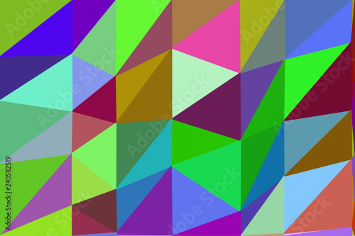 Abstrakter Low-Poly-Hintergrund aus Dreiecken
