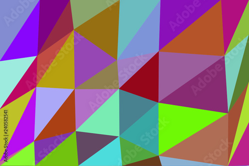 Abstrakter Low-Poly-Hintergrund aus Dreiecken