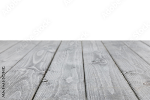grey striped wooden surface on white