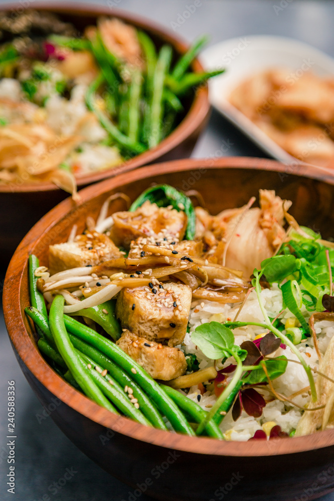 Delicious Asian food, for deliver at home, dinner with family and friends Delicious Asian food, for deliver at home, dinner with family and friends