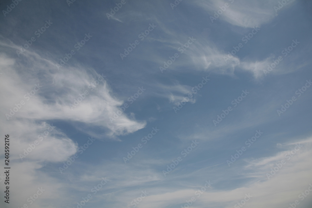 Beautiful sky background and the best clouds. Light skies are painted in blue sky. Images of clouds in the sky airspace.