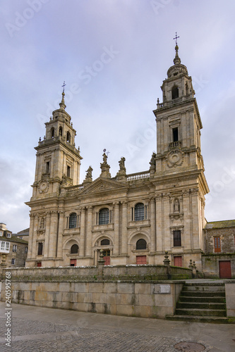 The Cathedral of Santa María de Lugo is a Roman Catholic, baroque, neoclassical style temple in Galicia (Spain).