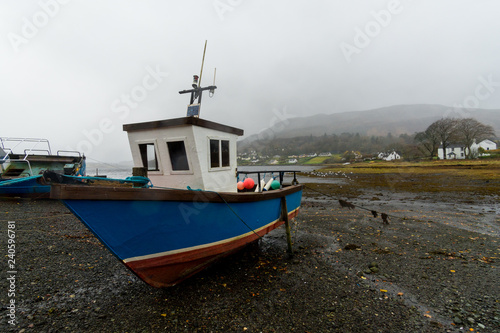 boat from portree skye island