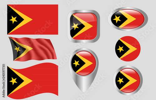 Free Download Flag of East Timor - GFXLoad