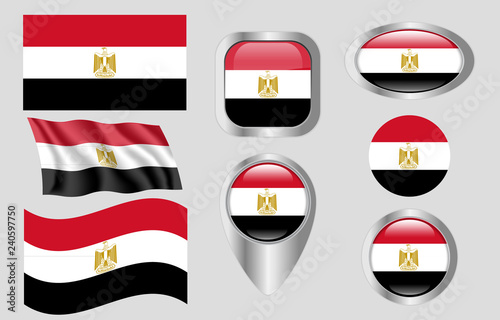 Flag of Egypt Free Download Flag of Egypt - GFXLoad